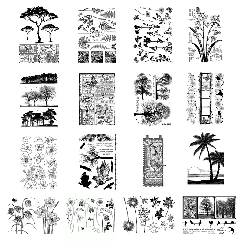 Candle Making Kit Wholesale - New Arrival Plant Clear Stamps 2025