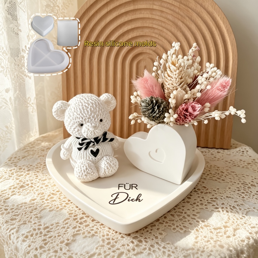 Candle Making Kit Wholesale - Resin Mold Set of Three Pieces