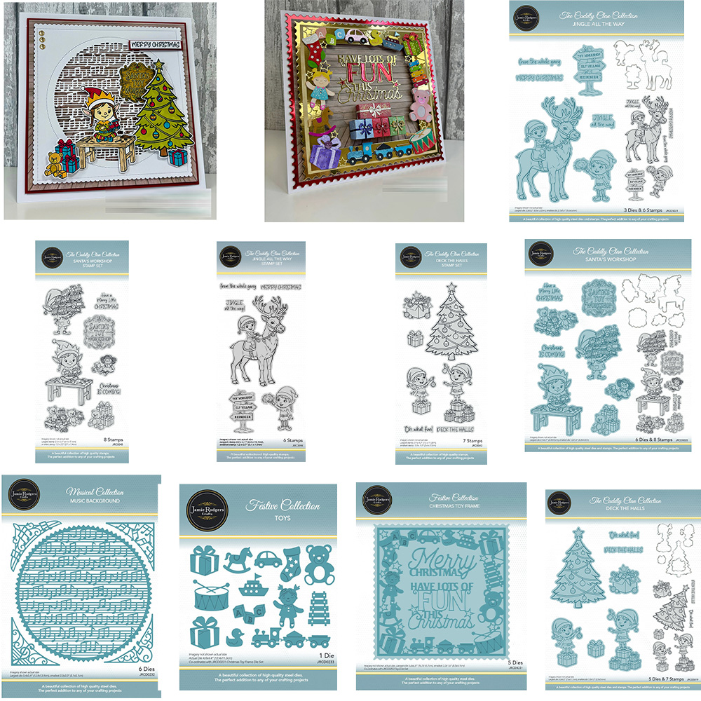 Candle Making Kit Wholesale - Santa's Workshop Toys Die Set Metal