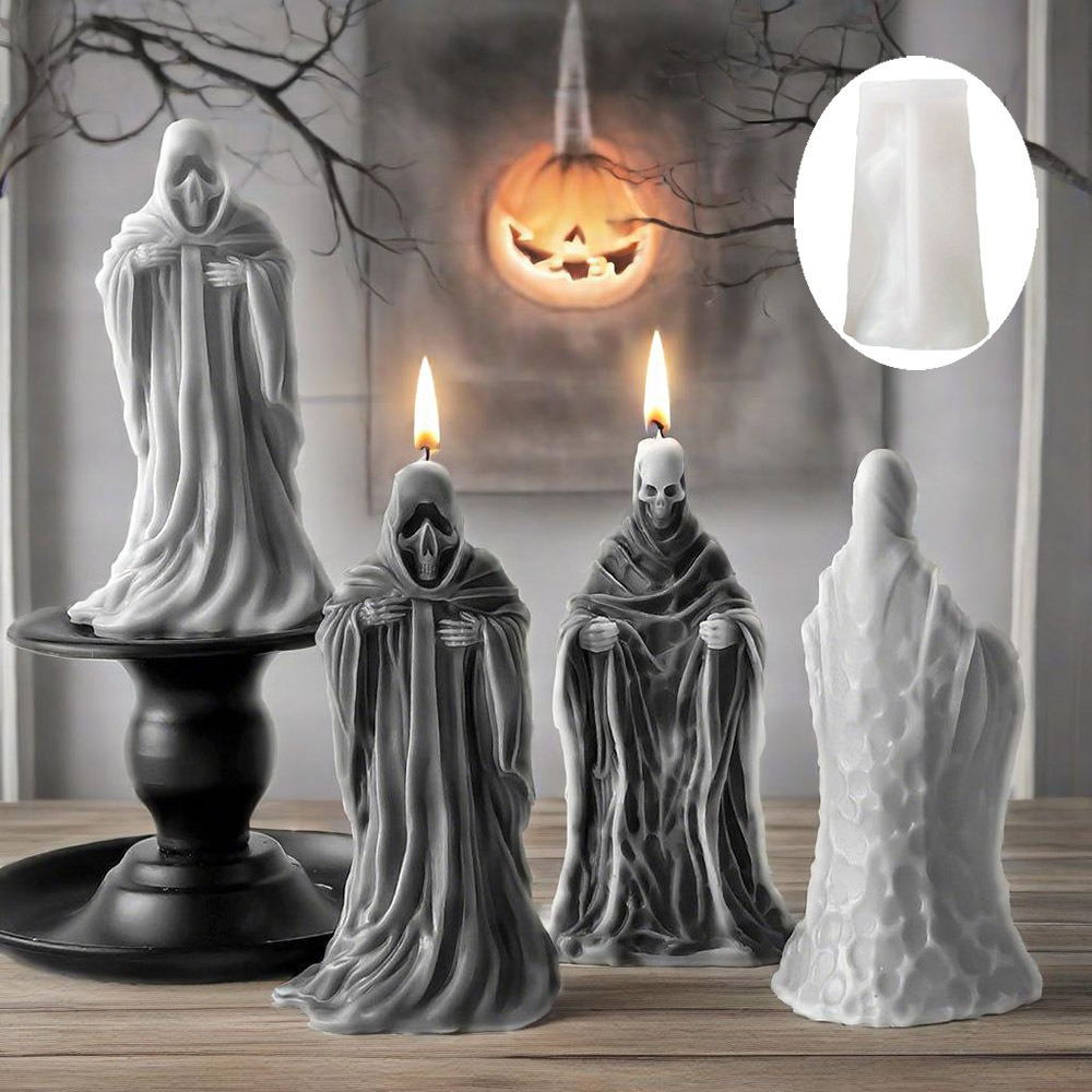 Candle Making Ingredients - 3D Skeleton Scent Candle Silicone Mold