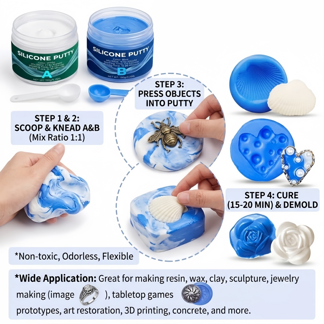Silicone Putty Mold Making Sup - Candle Making Products recension och pris