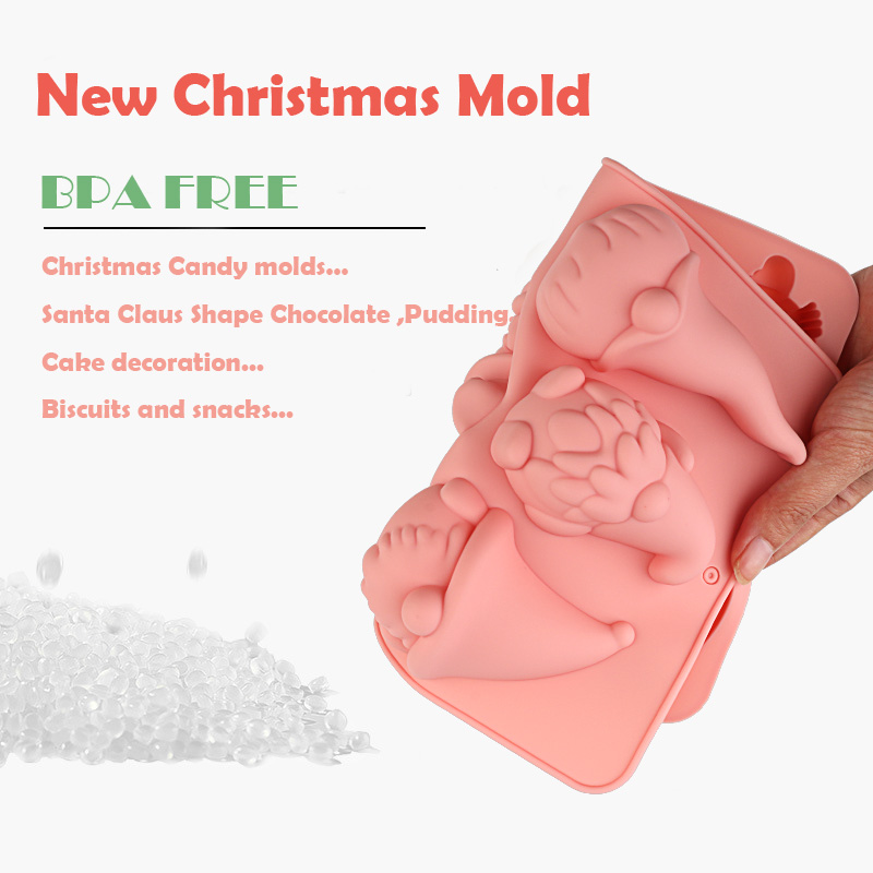 6-Cavity Christmas Gnome Cake  - Candle Making Products recension och pris