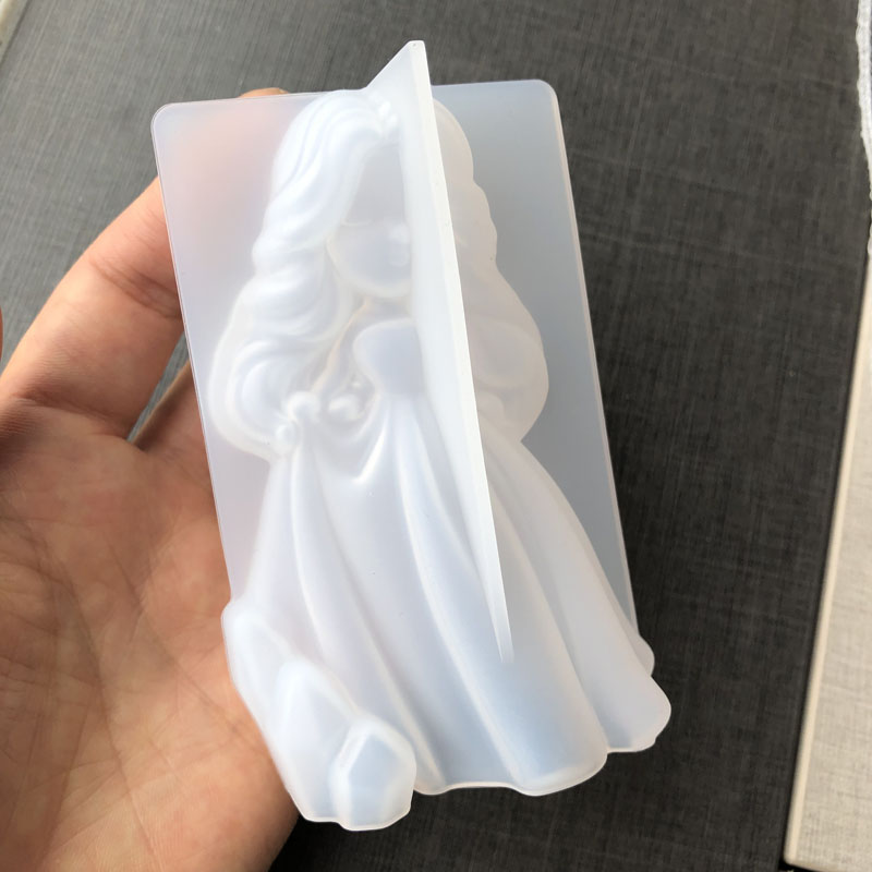 3D Cute Princess Silicone Cand - Candle Making Products recension och pris