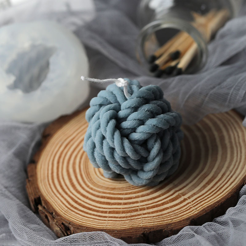3D Wool Shape Candle Mold Scen - Candle Making Jelly recension och pris