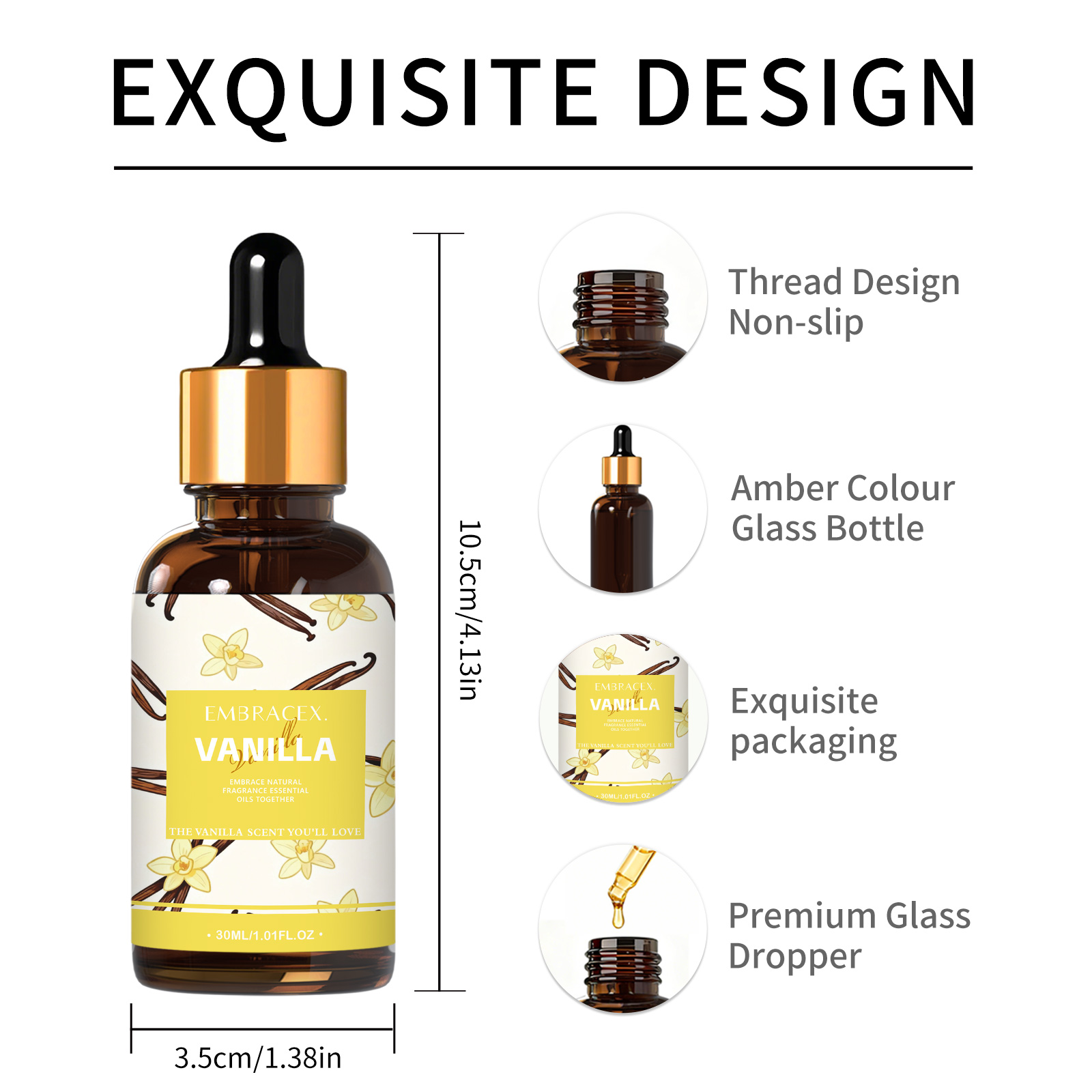 30ml Vanilla Fragrance Oils Fo - Candle Making Ingredients recension och pris