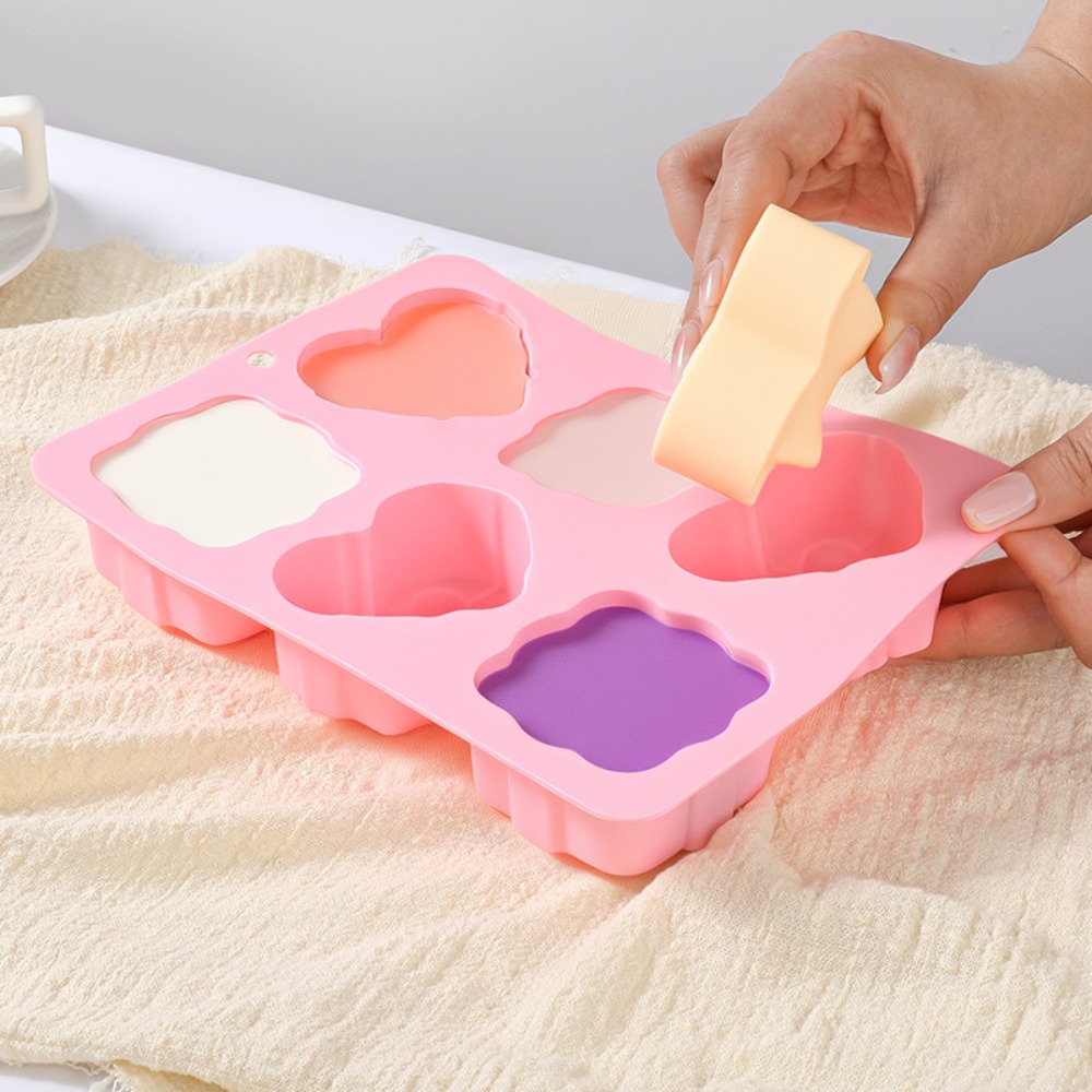 Square Heart Shape Silicone Mo - Candle Making Jelly recension och pris