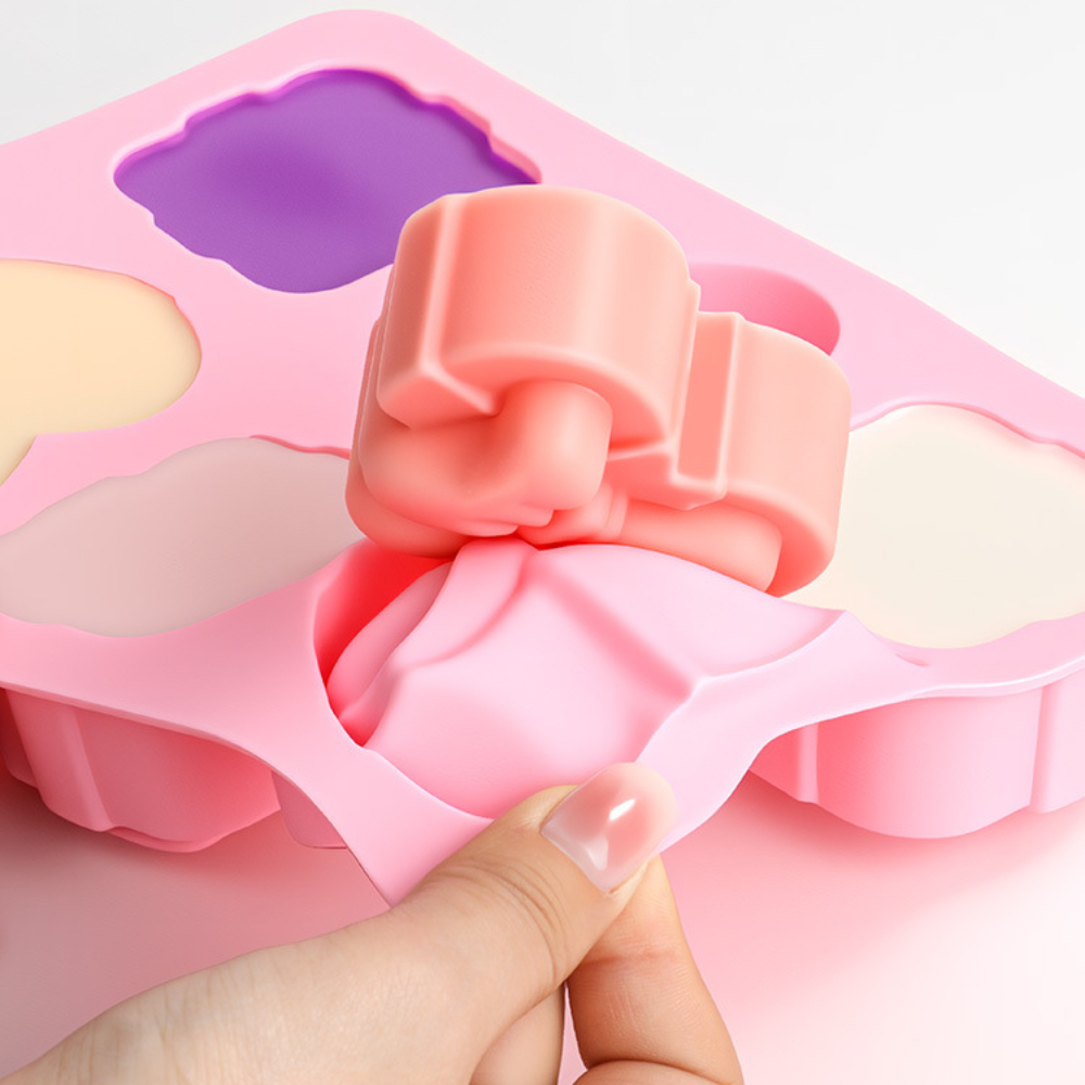 Square Heart Shape Silicone Mo - Candle Making Jelly recension och pris