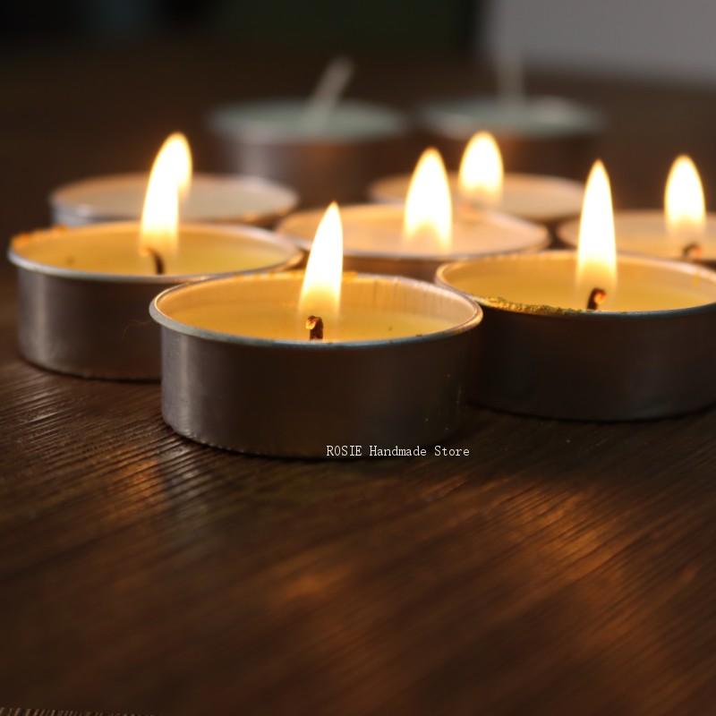 Empty Tea Wax Circular Aluminu - Candle Making Wicks recension och pris