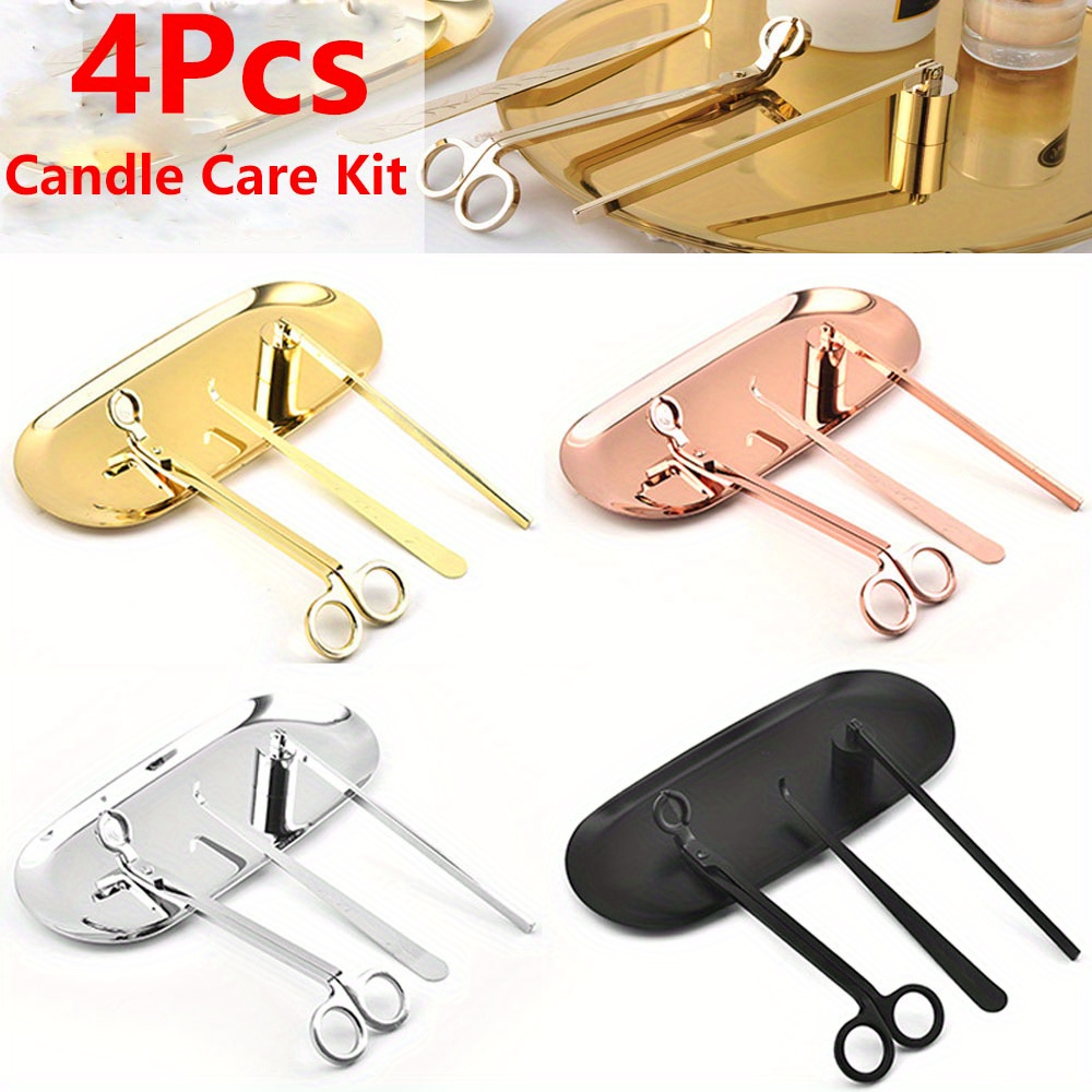 4pcs/set Luxury Candle Care Ki - Candle Making Products recension och pris
