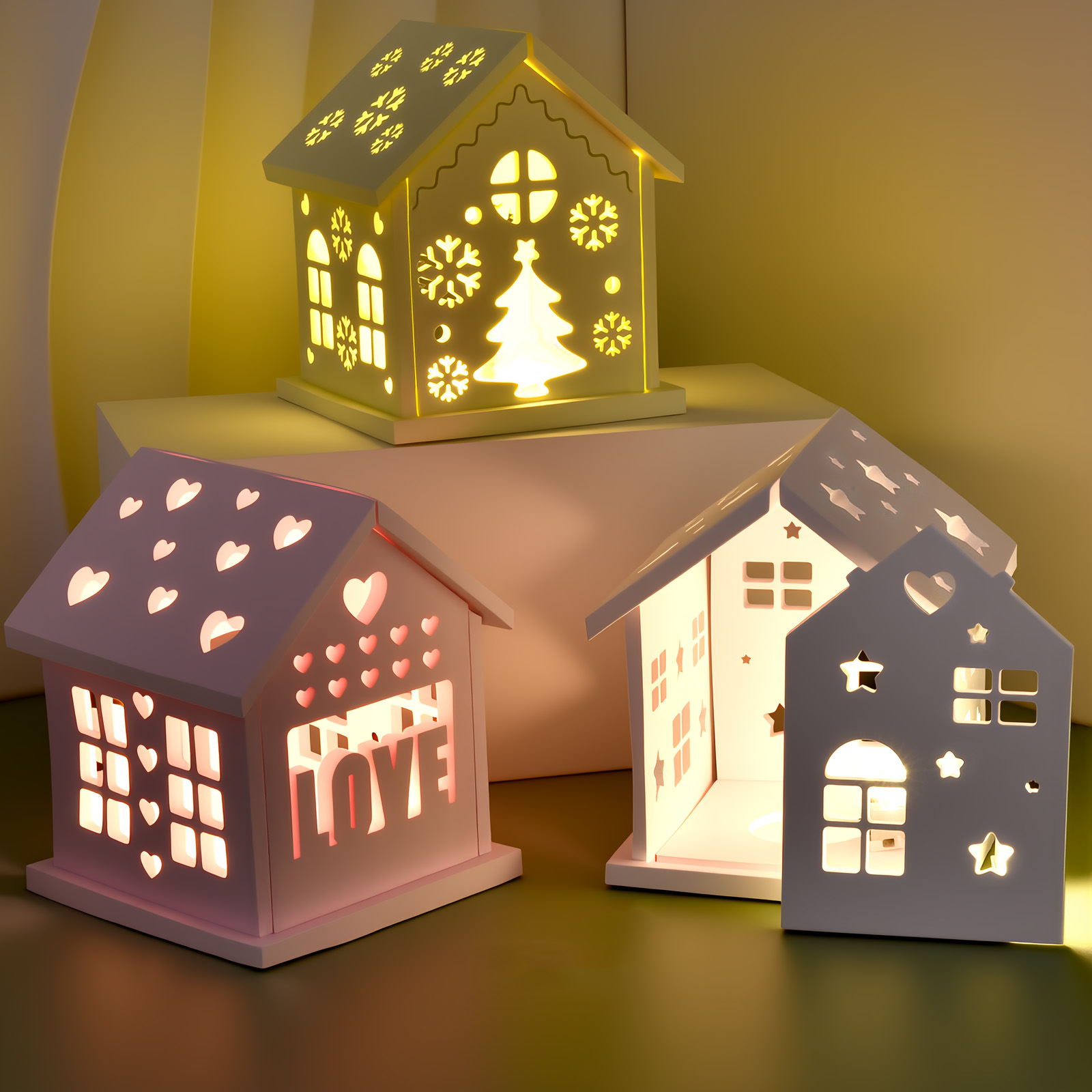3D House Silicone Mold DIY Chr - Xmas Candle Making recension och pris