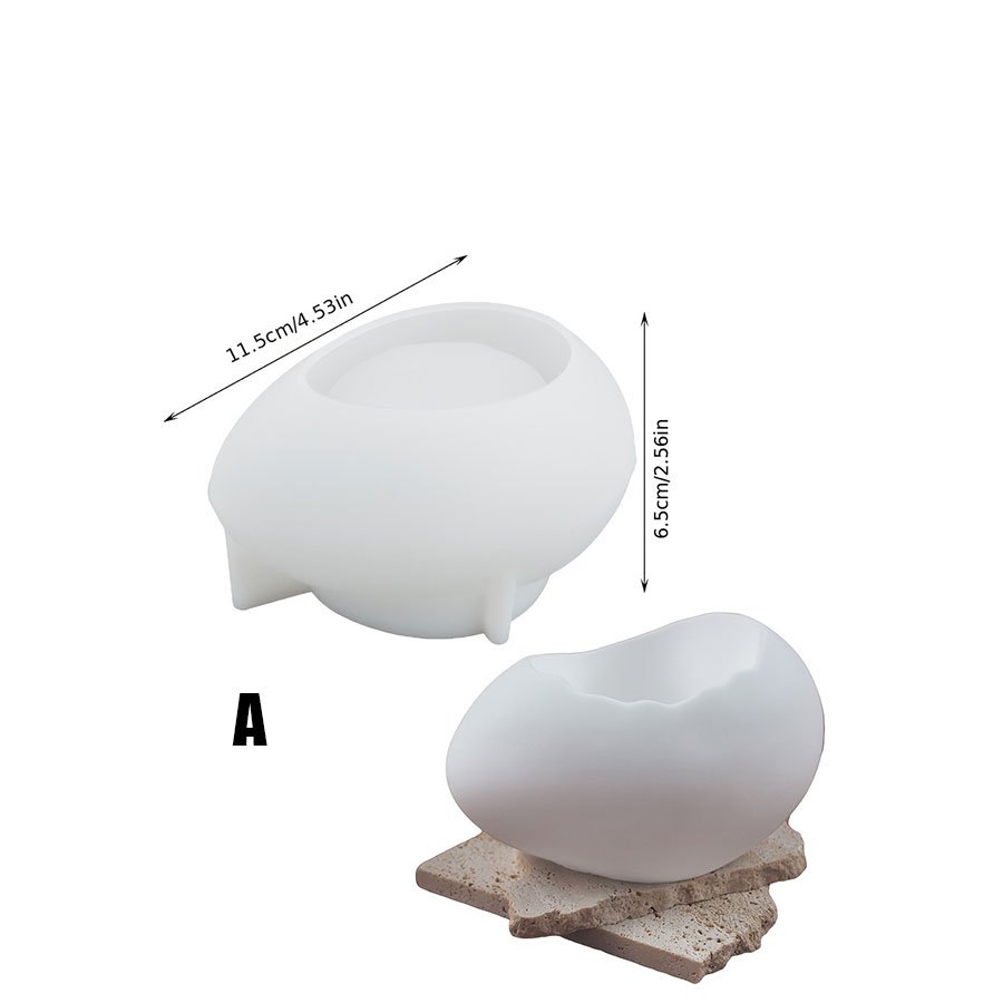 [Resin Mold]  Silicone Egg Mol - Candle Making Jelly recension och pris