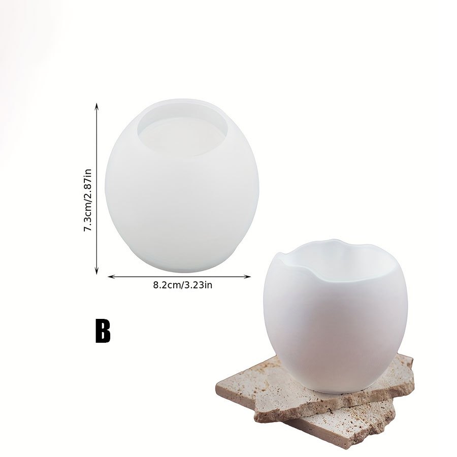 [Resin Mold]  Silicone Egg Mol - Candle Making Jelly recension och pris