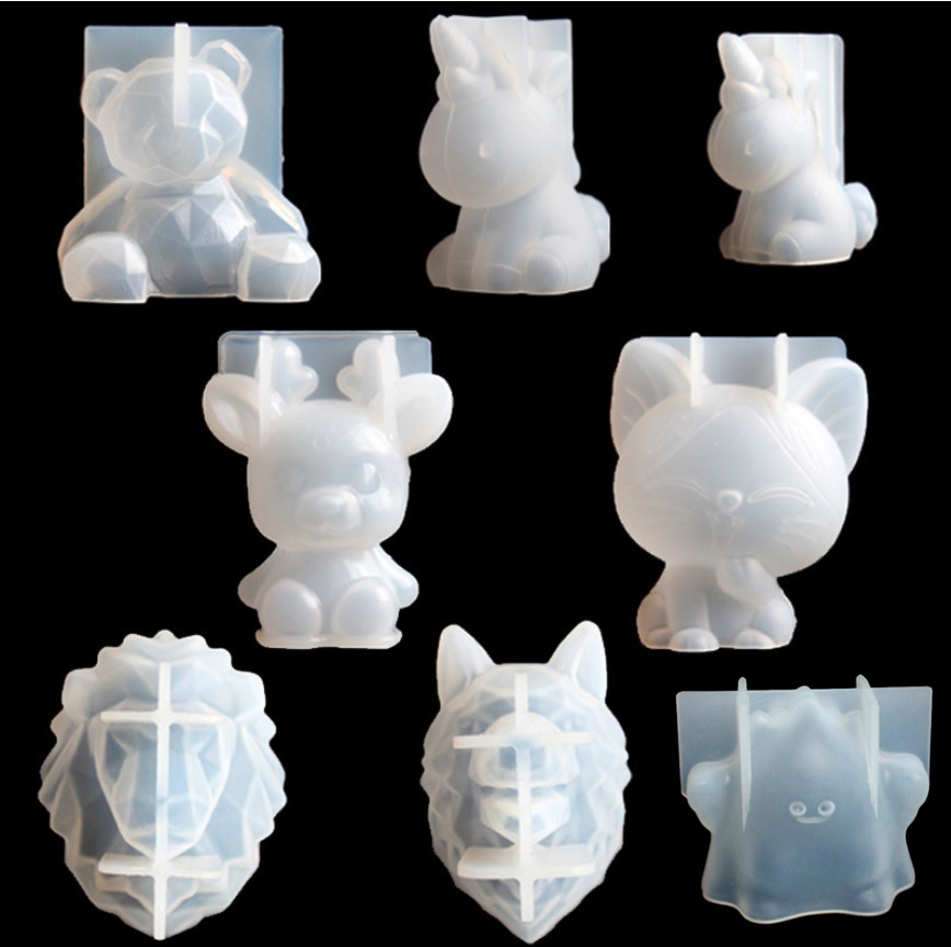 Transparent Unicorn Silicone E - Candle Making Products recension och pris