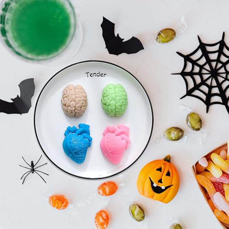 Human Brain And Heart Silicone - Candle Making Jelly recension och pris