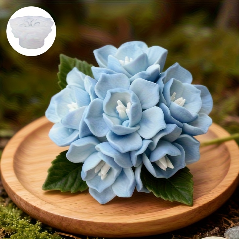 1 Hydrangea Candle Silicone Mo - Candle Making Factory recension och pris