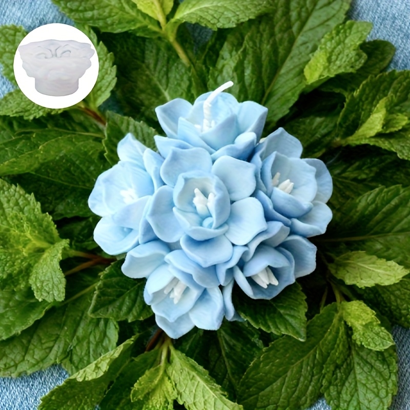 1 Hydrangea Candle Silicone Mo - Candle Making Factory recension och pris
