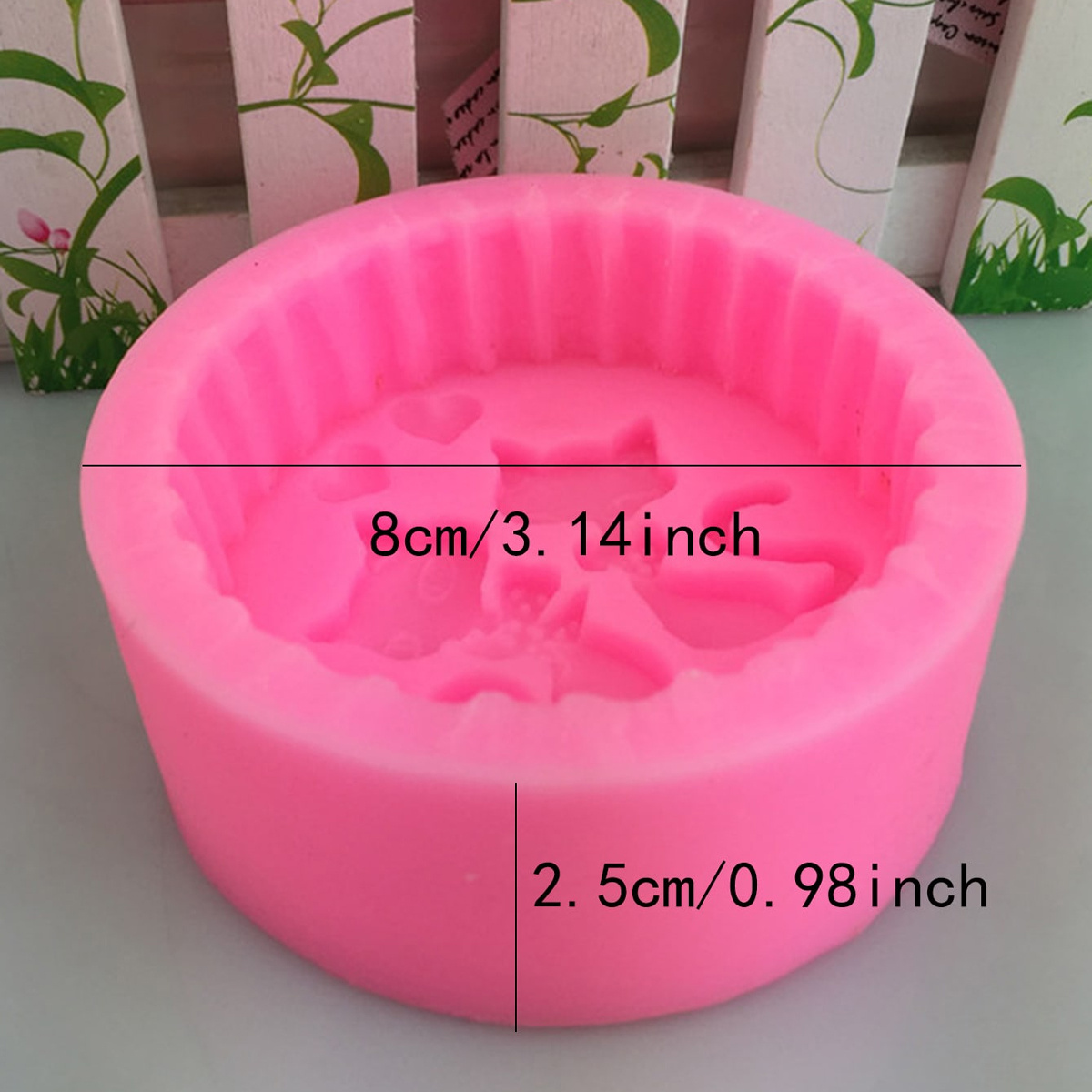1-Piece Silicone Cat Soap Mold - Candle Making Jelly recension och pris
