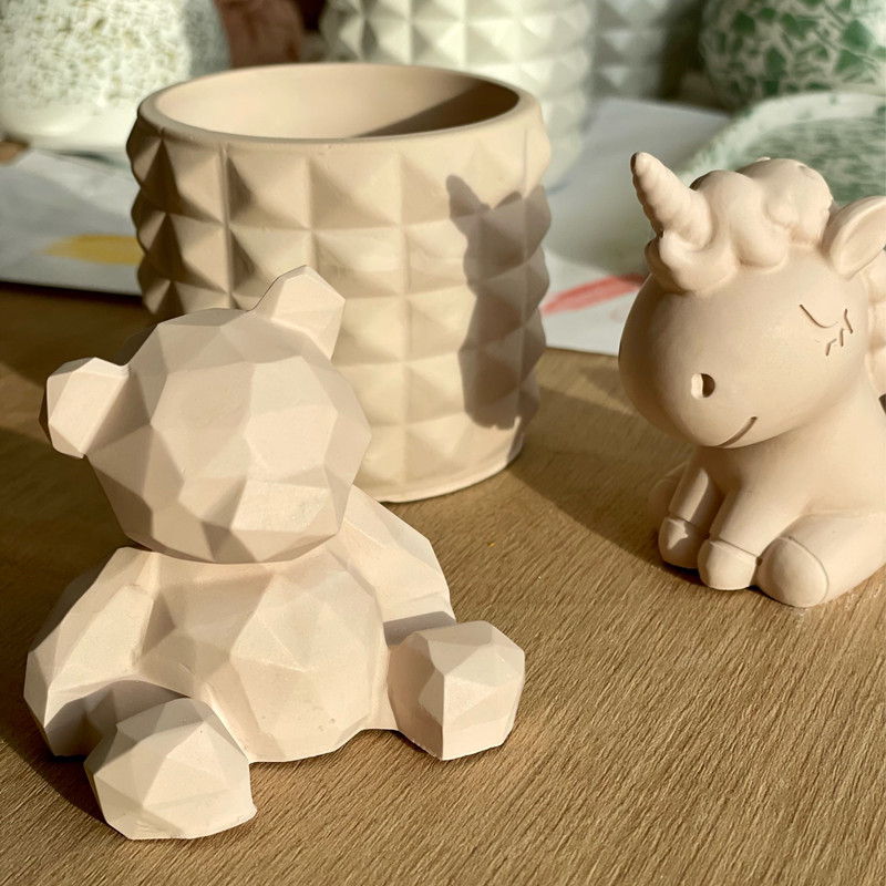 3D Stereo Bear Silicone Mold D - Candle Making Jelly recension och pris
