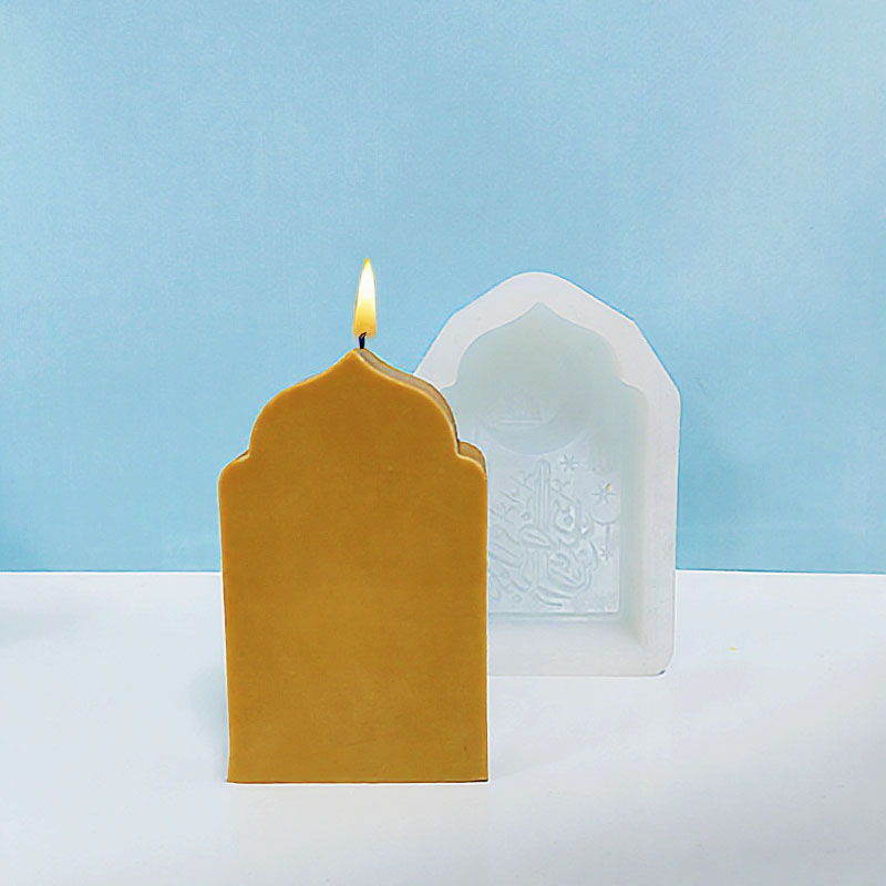 Arch-Shaped Arabic Scripture C - Candle Making Jelly recension och pris