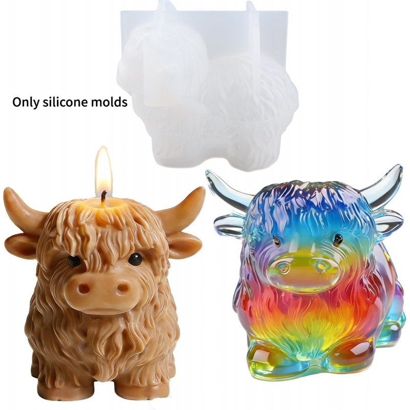 1 Pieces3DSilicone mold in the - Candle Making Jelly recension och pris