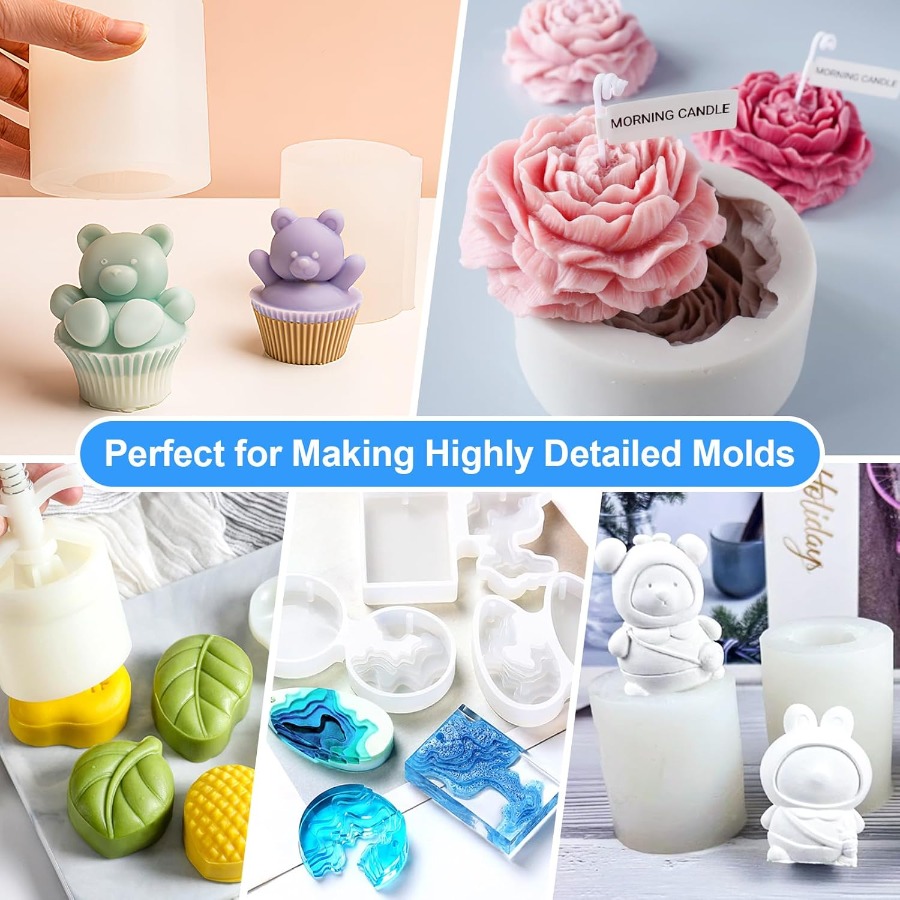 Silicone Mold Making Kit, 38.8 - Candle Making Jelly recension och pris
